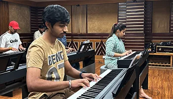 Certificate Course in Piano and Synthesizer Keyboard Training at T-Series Faridabad