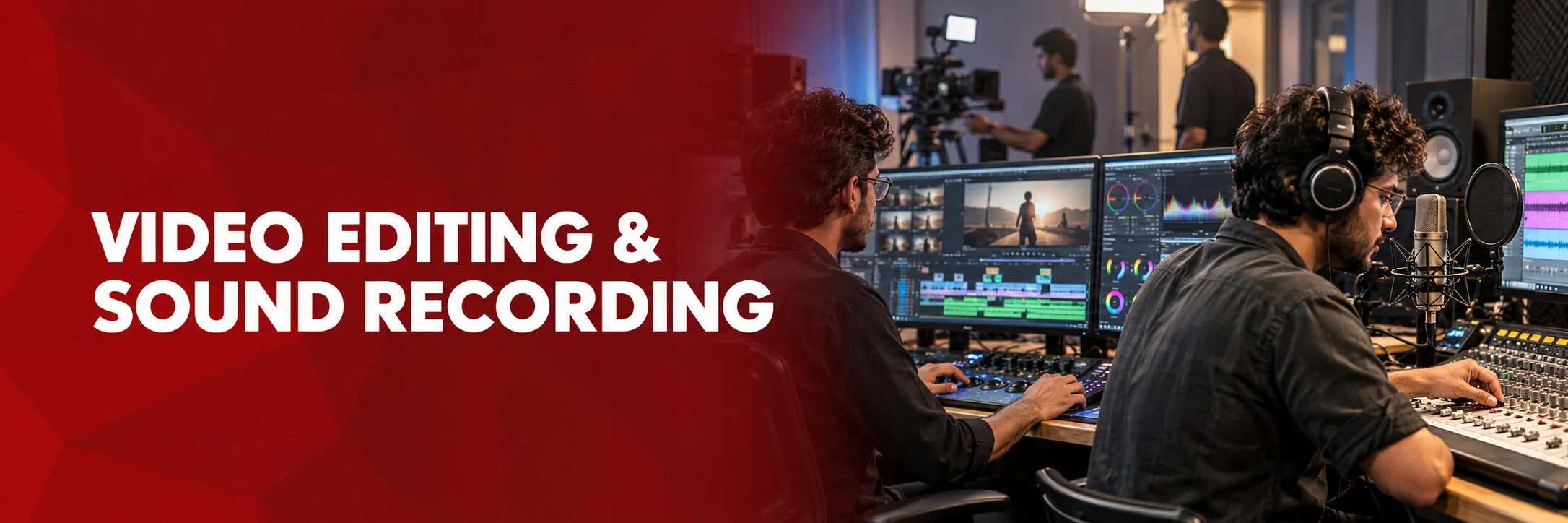 T-Series StageWorks Academy Faridabad - Video Editing Course Header